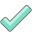 Green checkmark icon